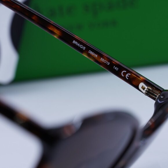 Final Price! Kate Spade BRIA/G/S 0086 HA Havana/Brown Sunglasses - Picture 6 of 10